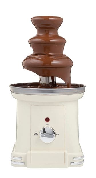 RETRO FUN White Chocolate Fountain H 31 x W 16.5 x D 15.5 cm - best price from Maltashopper.com CS635096