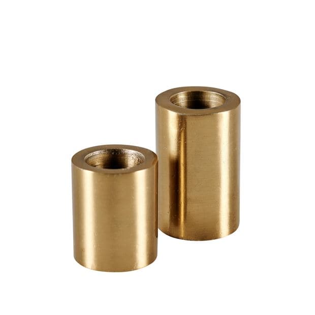 Casa BLOK Bronze candlestick H 4 cm - Ø 3.5 cm