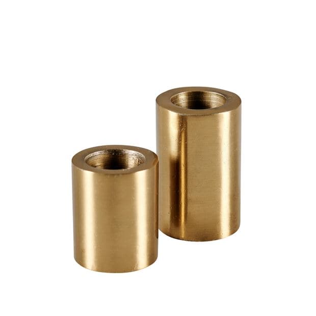 BLOK Bronze candlestick H 4 cm - Ø 3.5 cm