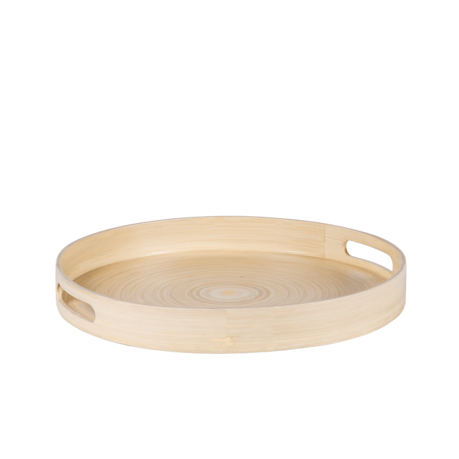 Casa PAMBOE Natural tray H 5 cm - Ø 40 cm