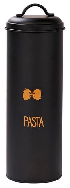 VIRA Food storage for dry pasta black H 29 cm - Ø 11 cm - best price from Maltashopper.com CS591297