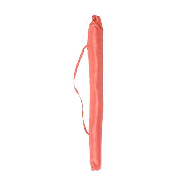 YORK Coral red umbrella without base H 200 cm - Ø 178 cm