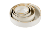 MINERAL MARBLE White bowl H 5 cm - Ø 12.7 cm - best price from Maltashopper.com CS666673