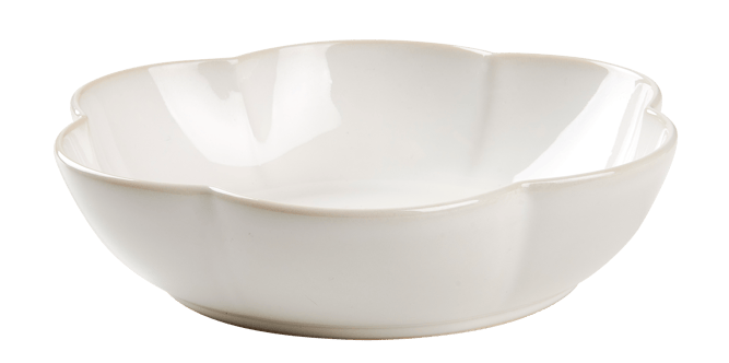 DAHLIA FLOWER White bottom plate - best price from Maltashopper.com CS679616