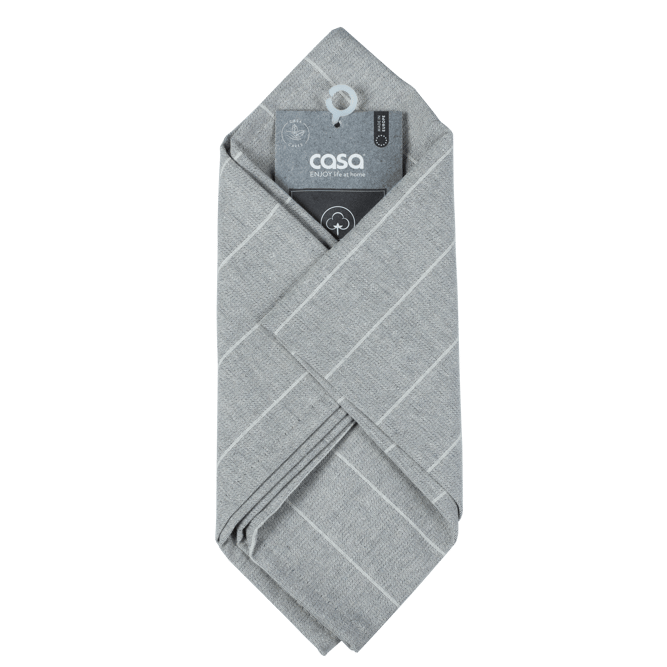 RECYCLE Grey napkin - best price from Maltashopper.com CS685265