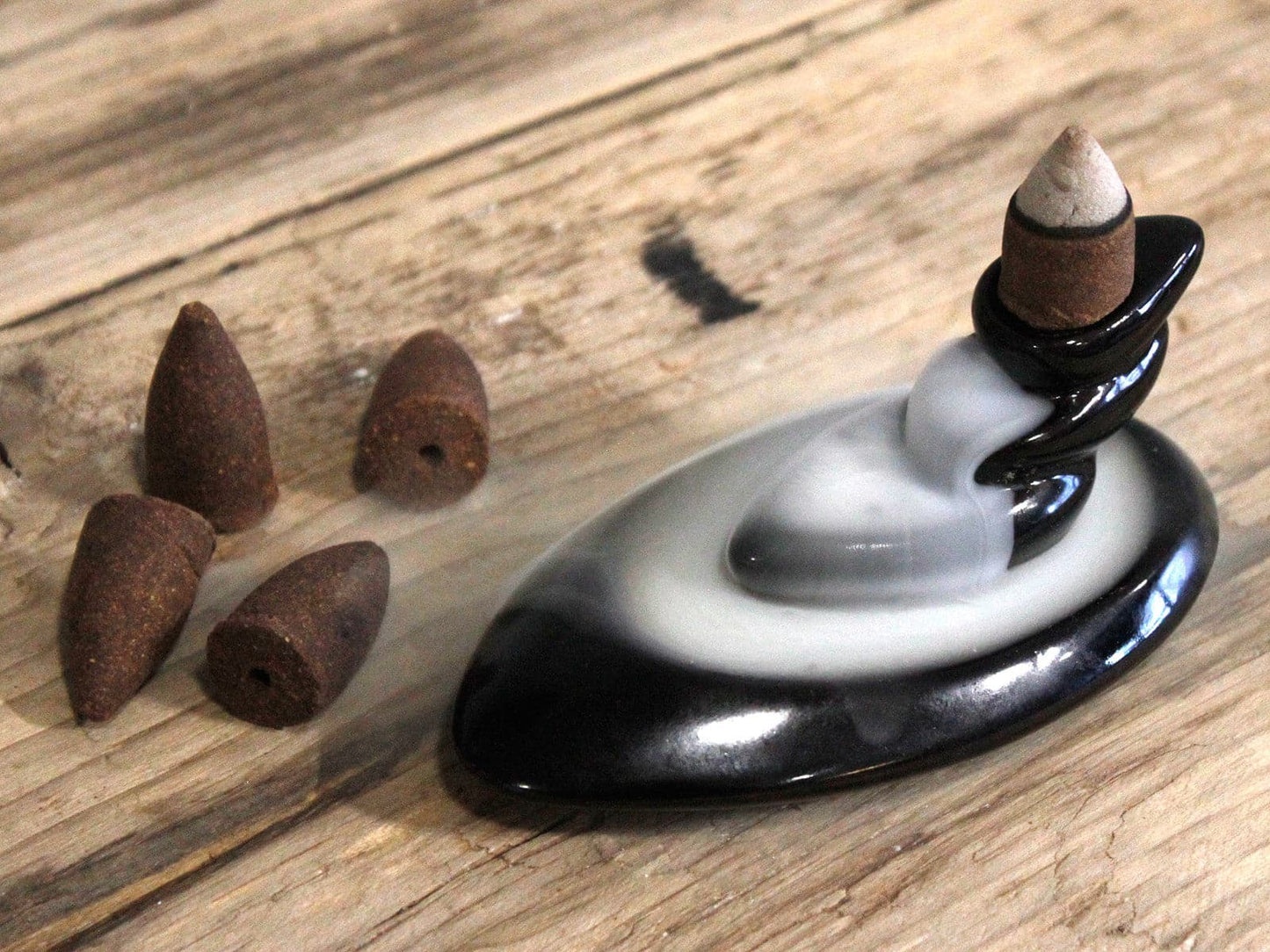 Aromatica Backflow Incense Cones - Nag Champa - best price from Maltashopper.com AROMABF-04