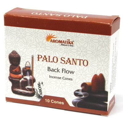 Aromatica Backflow Incense Cones - Palo Santo - best price from Maltashopper.com AROMABF-02