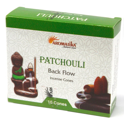 Aromatica Backflow Incense Cones - Patchouli - best price from Maltashopper.com AROMABF-06