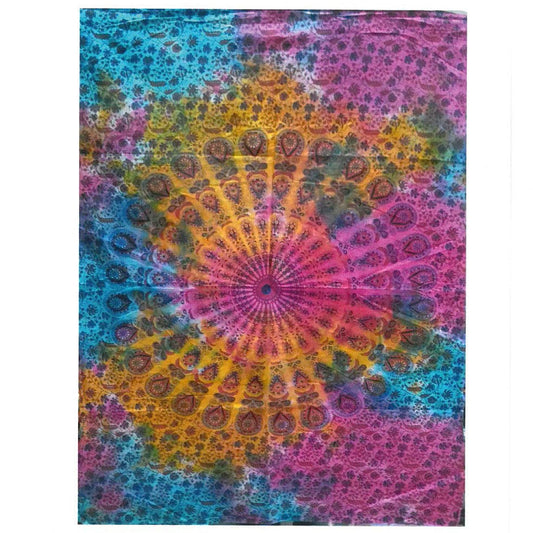Bliss Cotton Wall Art - Round Mandala