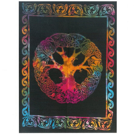 Bliss Cotton Wall Art - Tree with Adam & Eve