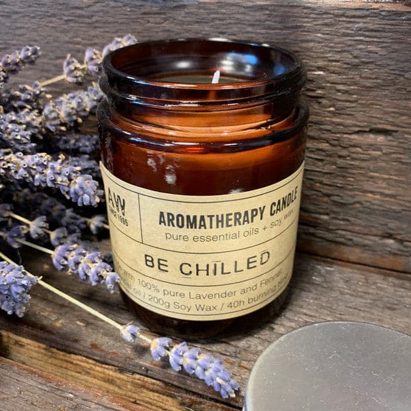 Aromatherapy Soy Candle 200g - Be Chilled - best price from Maltashopper.com ASC-06