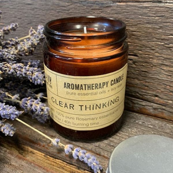 Aromatherapy Soy Candle 200g - Clear Thinking - best price from Maltashopper.com ASC-02