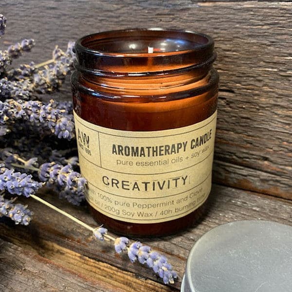 Aromatherapy Soy Candle 200g - Creativity - best price from Maltashopper.com ASC-03