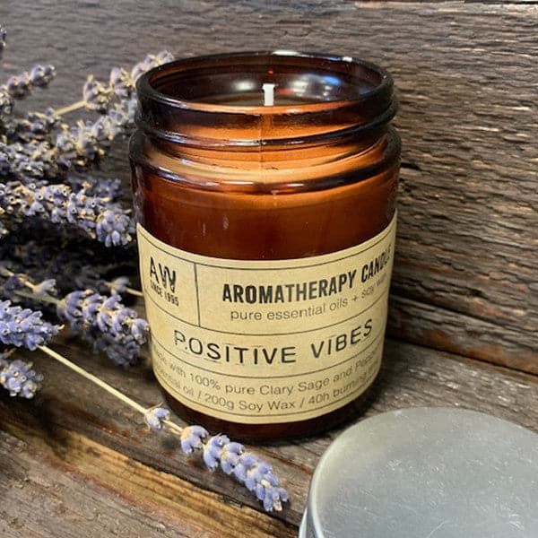 Aromatherapy Soy Candle 200g - Positive Vibes - best price from Maltashopper.com ASC-01