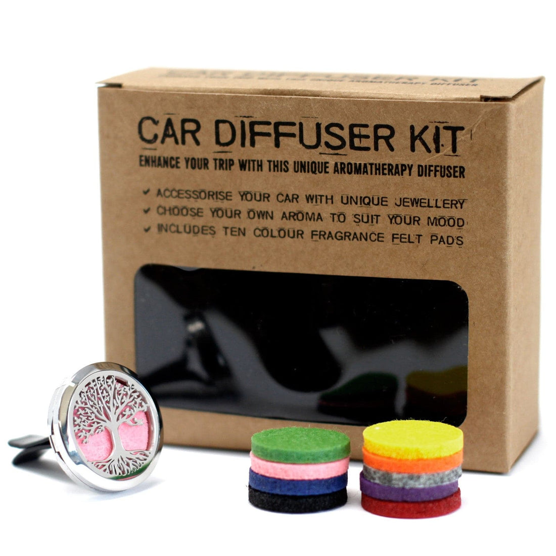 Car Diffuser Kit - Tree of Life - 30mm - best price from Maltashopper.com AROMAC-02