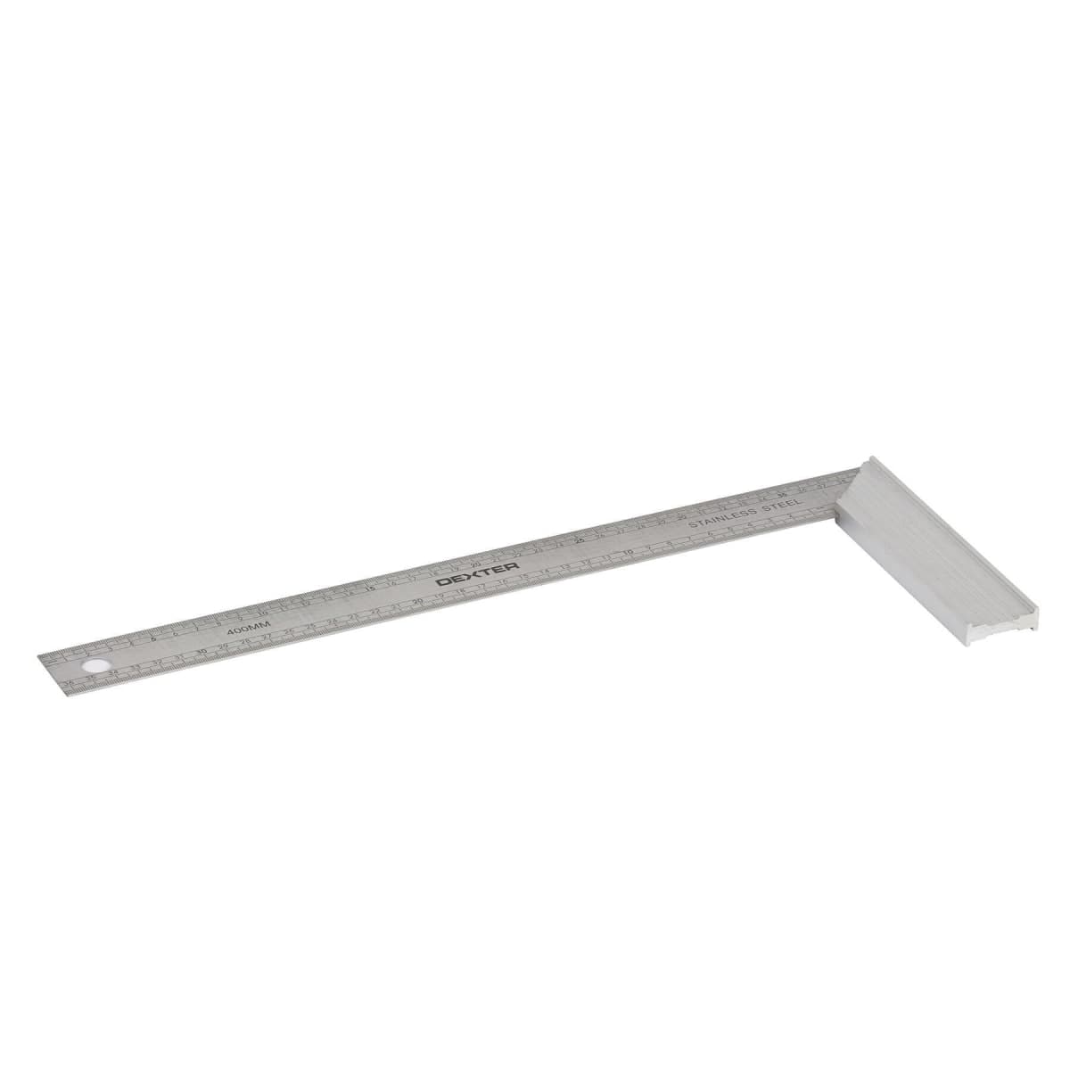 DEXTER ALUMINIUM CARPENTER'S SQUARE L 400 MM - best price from Maltashopper.com BR400000307