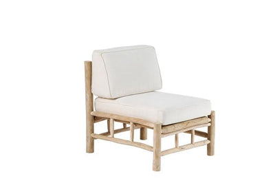 PANTAI Natural lounge chair H 85 x W 70 x D 77 cm - best price from Maltashopper.com CS270207