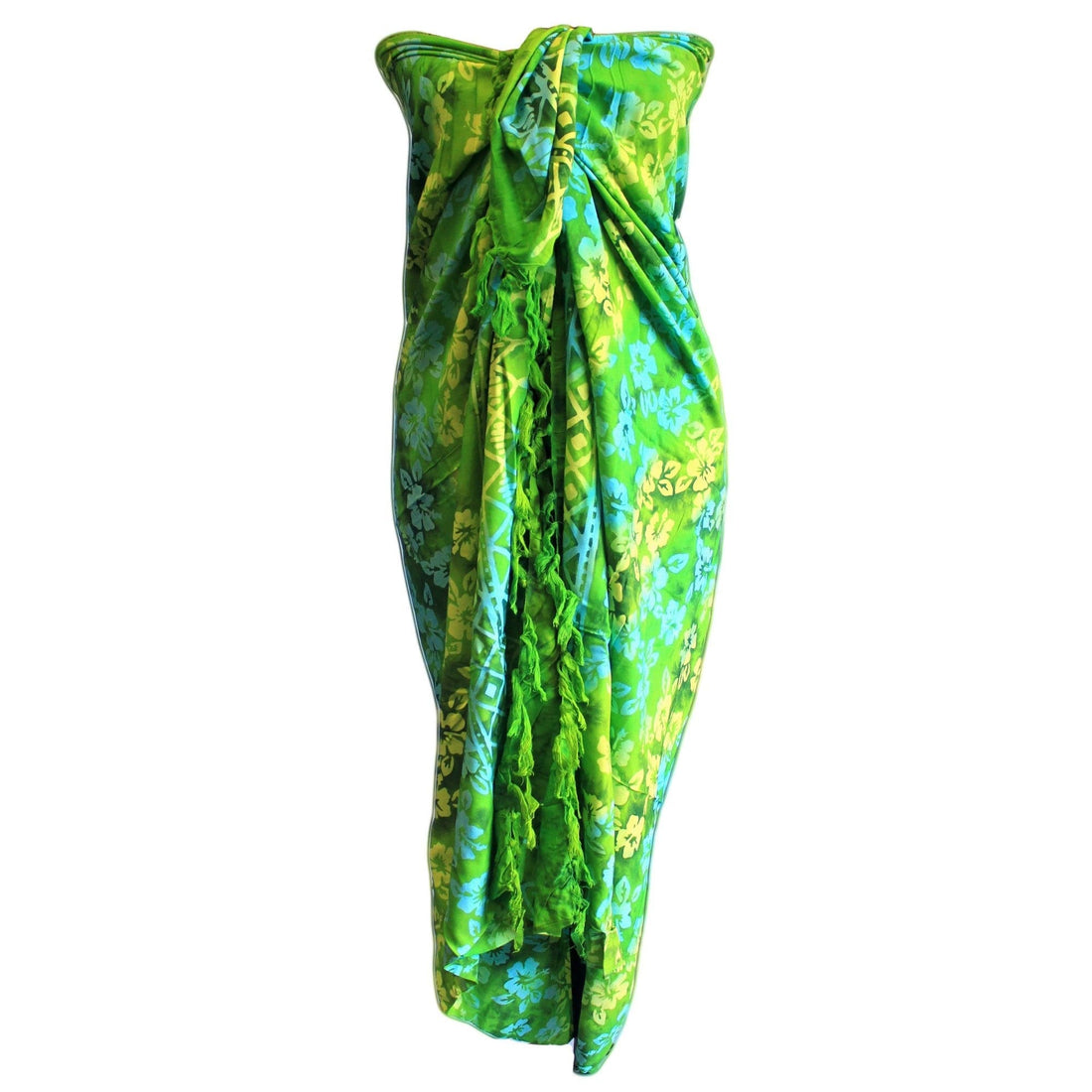 Bali Block Print Sarong - Orchids (4 Assorted Colours) - best price from Maltashopper.com BBP-02DS