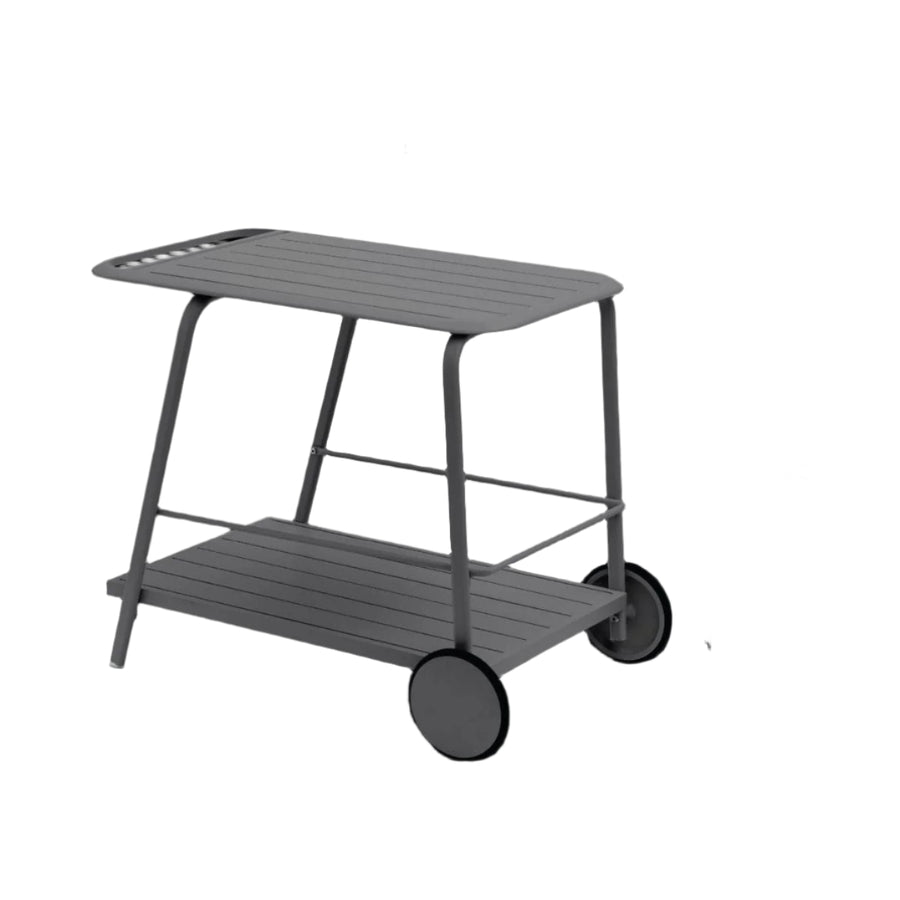 GARDEN TROLLEY IDAHO NATERIAL 88.5X57X69.5 ANTHRACITE - best price from Maltashopper.com BR500015317