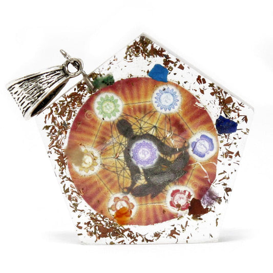 Orgonite Power Pendant - Octagon Chakra - best price from Maltashopper.com OPP-01