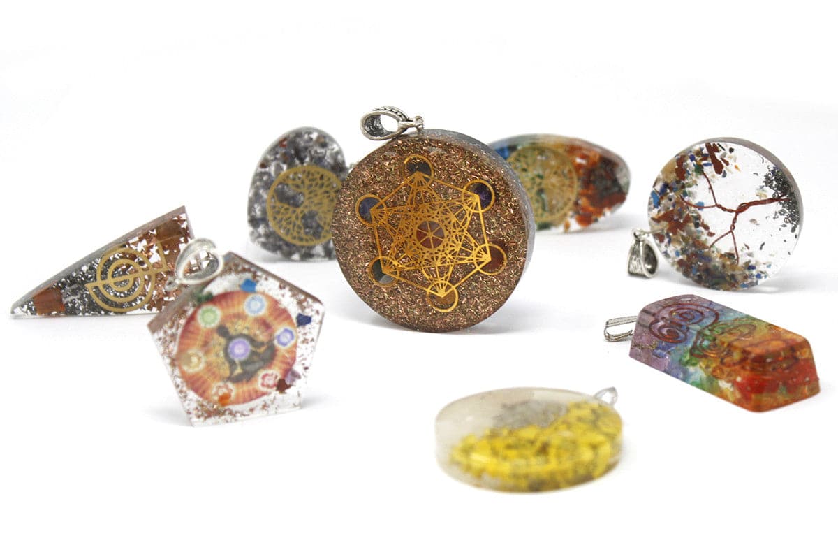 Orgonite Power Pendant - Power Block in Dome - best price from Maltashopper.com OPP-07