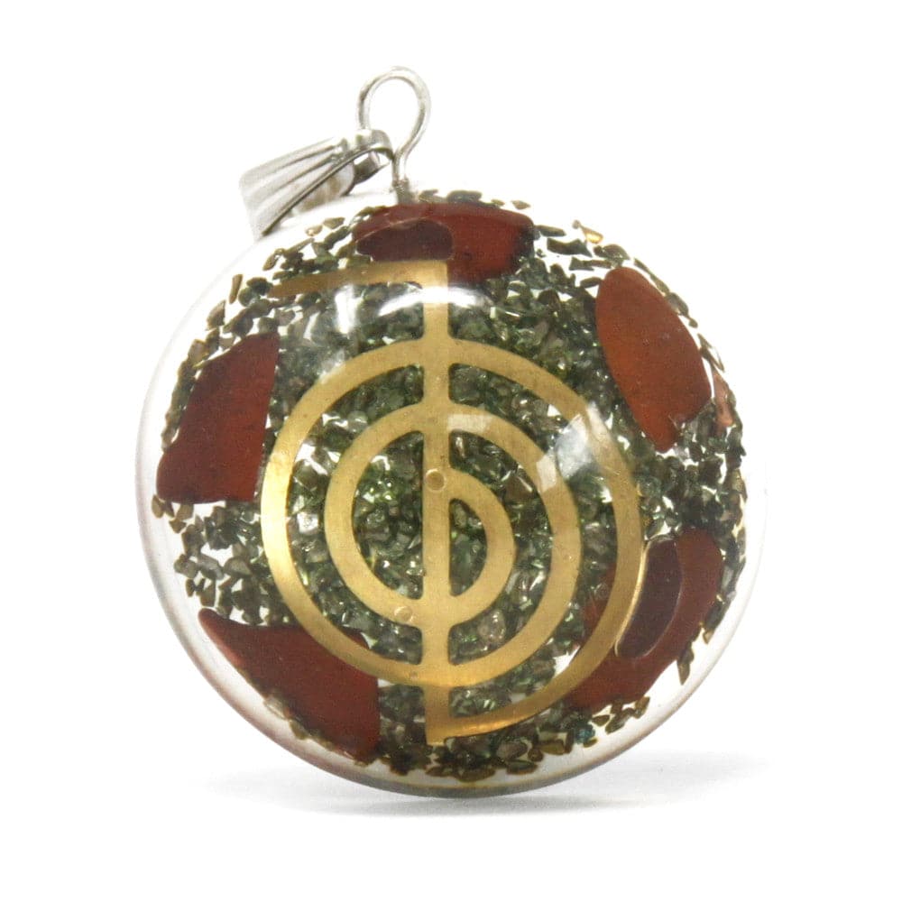 Orgonite Power Pendant - Symbolic Power Dome - best price from Maltashopper.com OPP-09