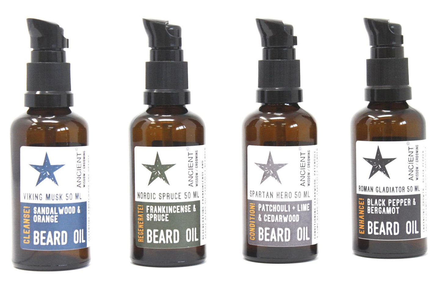 50ml Beard Oil - Viking Musk - Cleanse! - best price from Maltashopper.com BEARDO-01