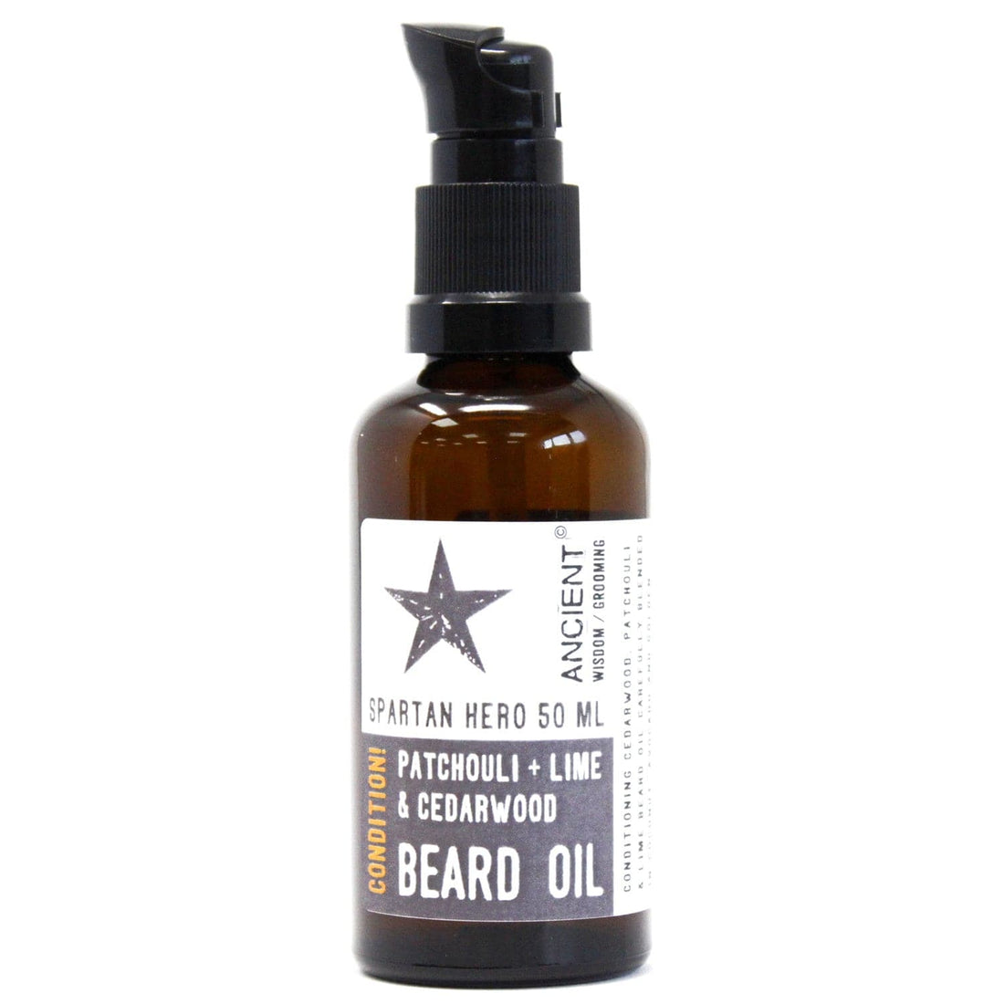 50ml Beard Oil - Spartan Hero - Condition! - best price from Maltashopper.com BEARDO-03