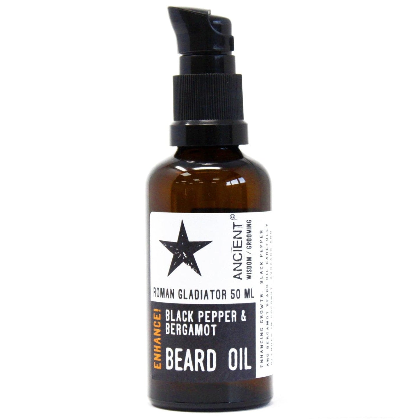 Bliss 50ml Beard Oil - Roman Gladiator - Enhance!