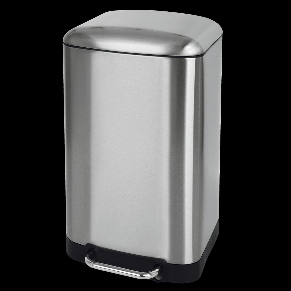 30L SLIM PEDAL BIN, STAINLESS STEEL, FINGERPRINT RESISTANT, SOFT CLOSURE - best price from Maltashopper.com BR470004983