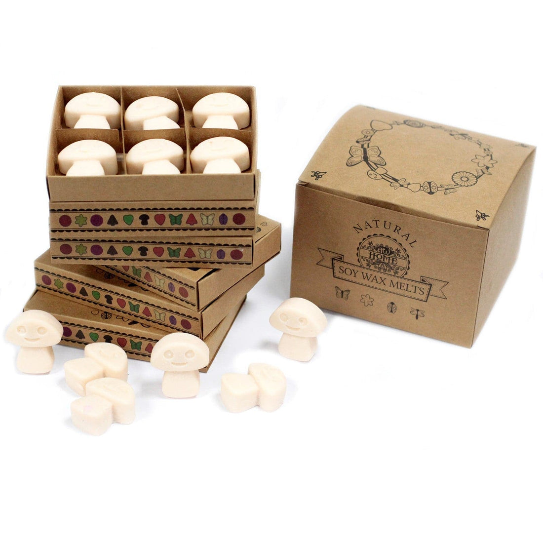 Gift Set of 6 Wax Melts - Vanilla Nutmeg - best price from Maltashopper.com LWMELT-10