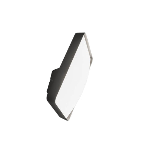 WALL LIGHT ALOGA GREY ALUMINIUM 16X7.5XH24 CM LED 14W 1900LM NATURAL LIGHT - best price from Maltashopper.com BR420007260