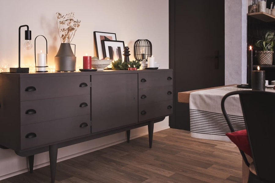CUP HANDLE LENGTH 64 MM BLACK SATIN 4 PIECES - Premium Furniture Handles from Bricocenter - Just €6.99! Shop now at Maltashopper.com