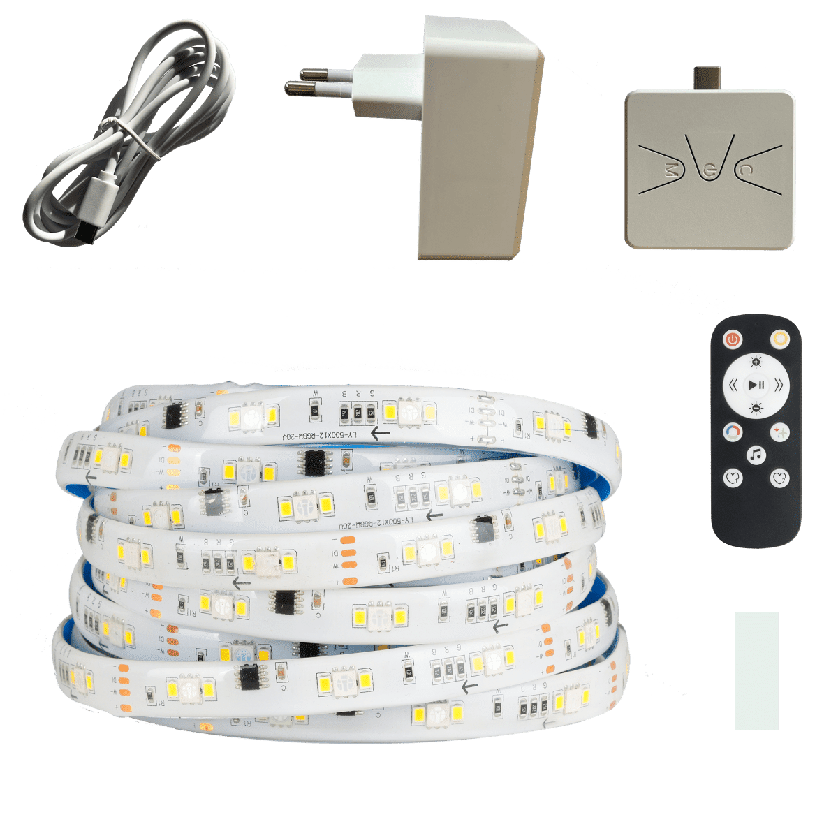 KENSHI LED STRIP 5MT 24W RGBW - best price from Maltashopper.com BR420007526