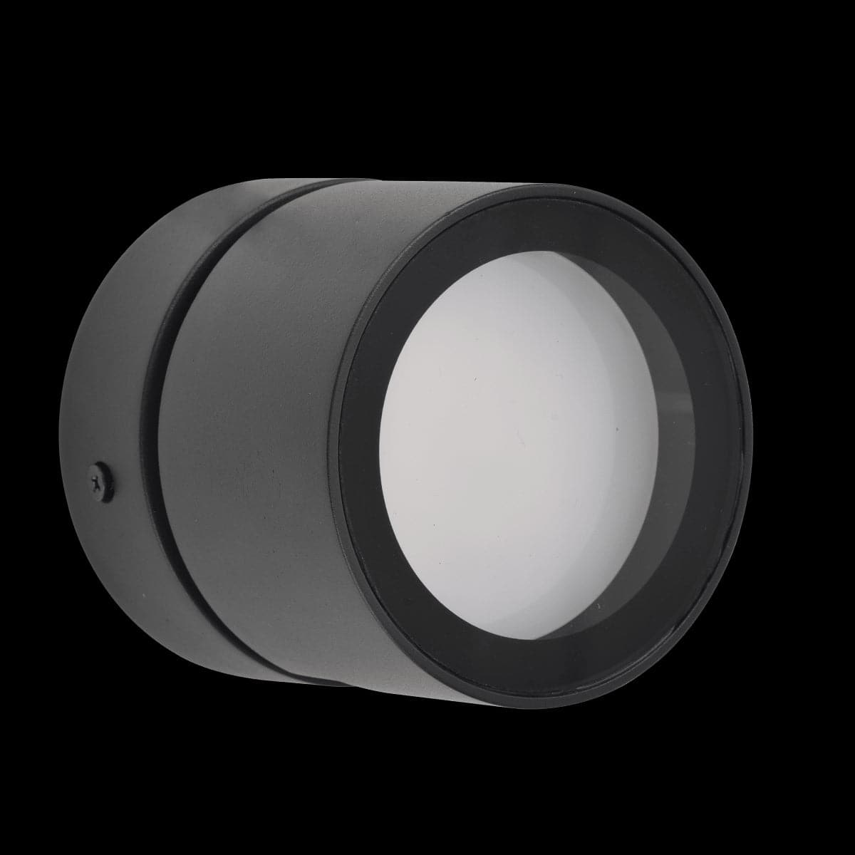 ORTEGA ALUMINIUM WALL LIGHT BLACK D10XH9 CM GX53=25W ADJUSTABLE IP44 - best price from Maltashopper.com BR420007264