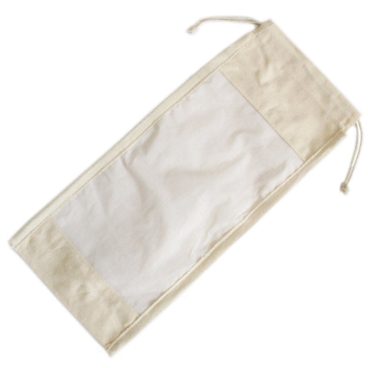 Long Cotton Window Pouch - 35x15cm - best price from Maltashopper.com NATWP-04