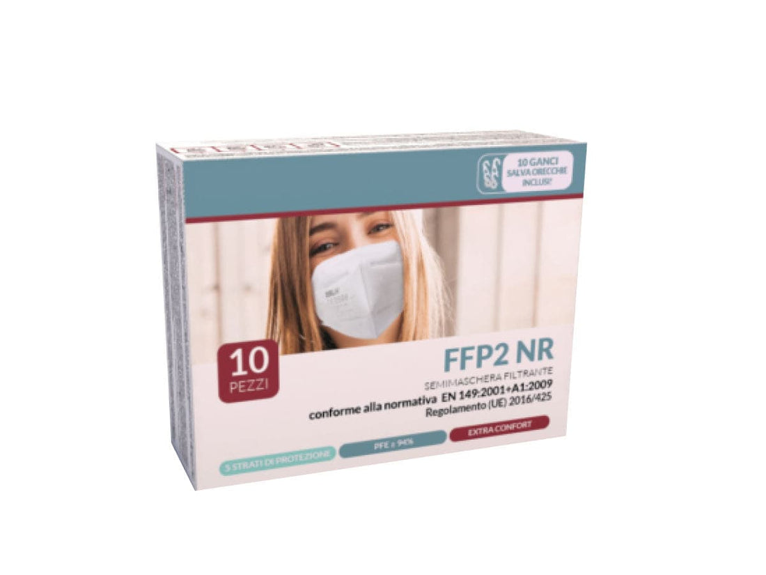 FFP2 MASK WHITE PACK 10 PIECES