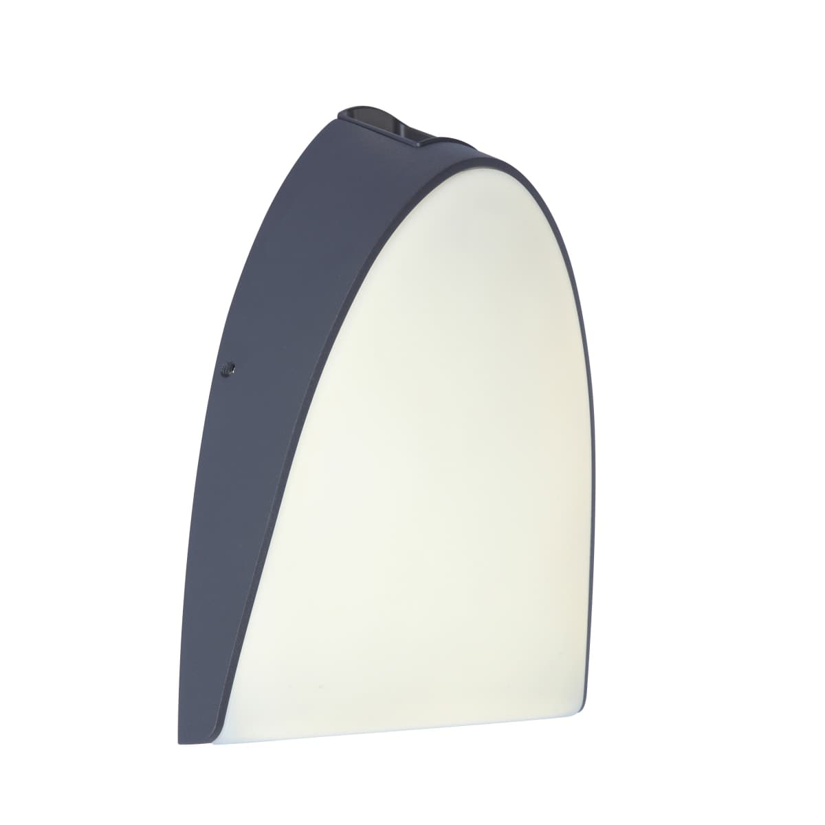 Bricocenter MARGATE GREY ALUMINIUM WALL LIGHT 21X18X6 CM LED 15W NATURAL LIGHT IP54