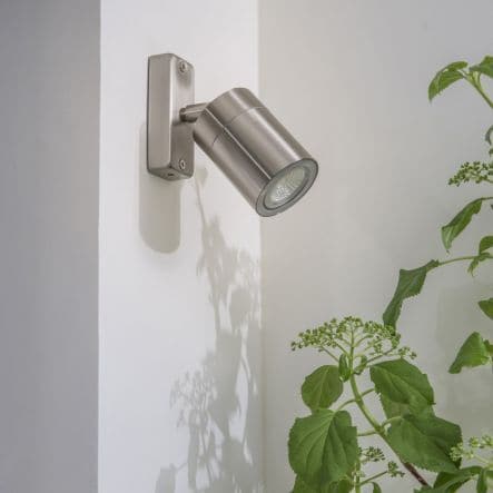 VICTORIA - spotlight metal gray 16.5x8.5x3cm GU10 = 35W IP44