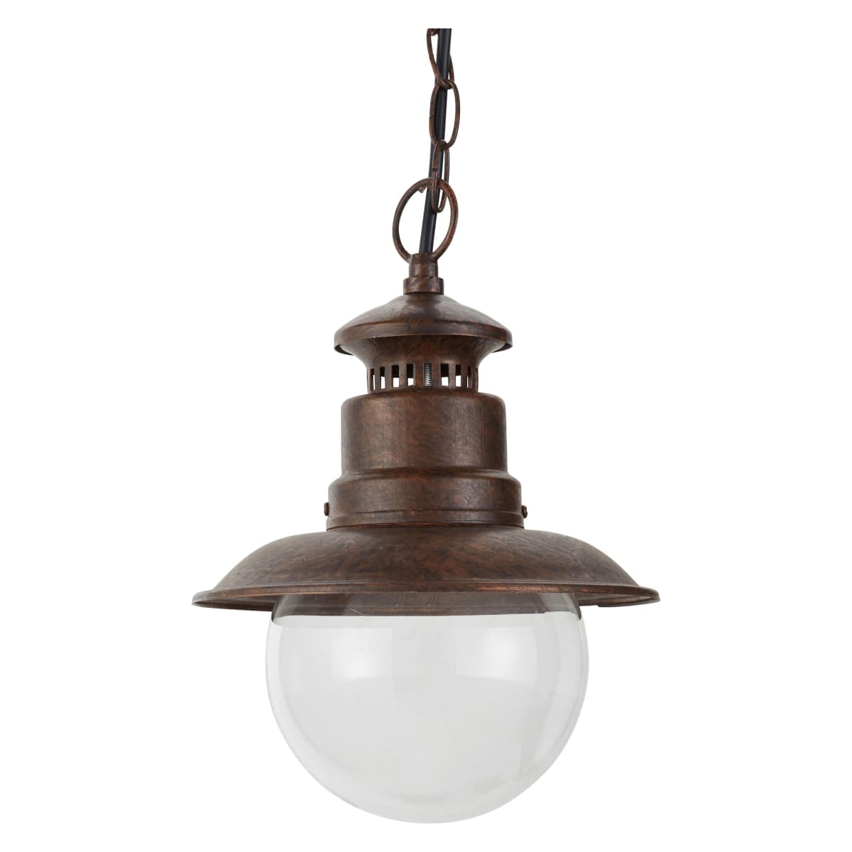 MARINA RUST STEEL CHANDELIER D21.5 H90 CM E27=60W IP44