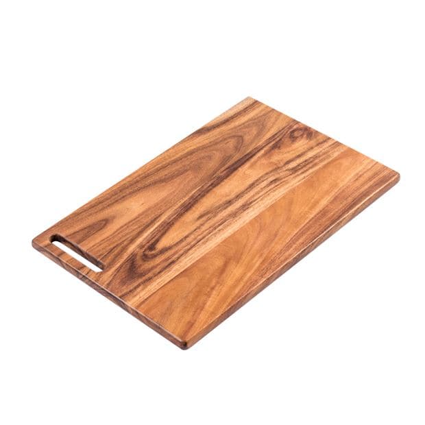 ACACIA LUX Natural cutting board H 1,5 x W 40 x D 26 cm - best price from Maltashopper.com CS646793