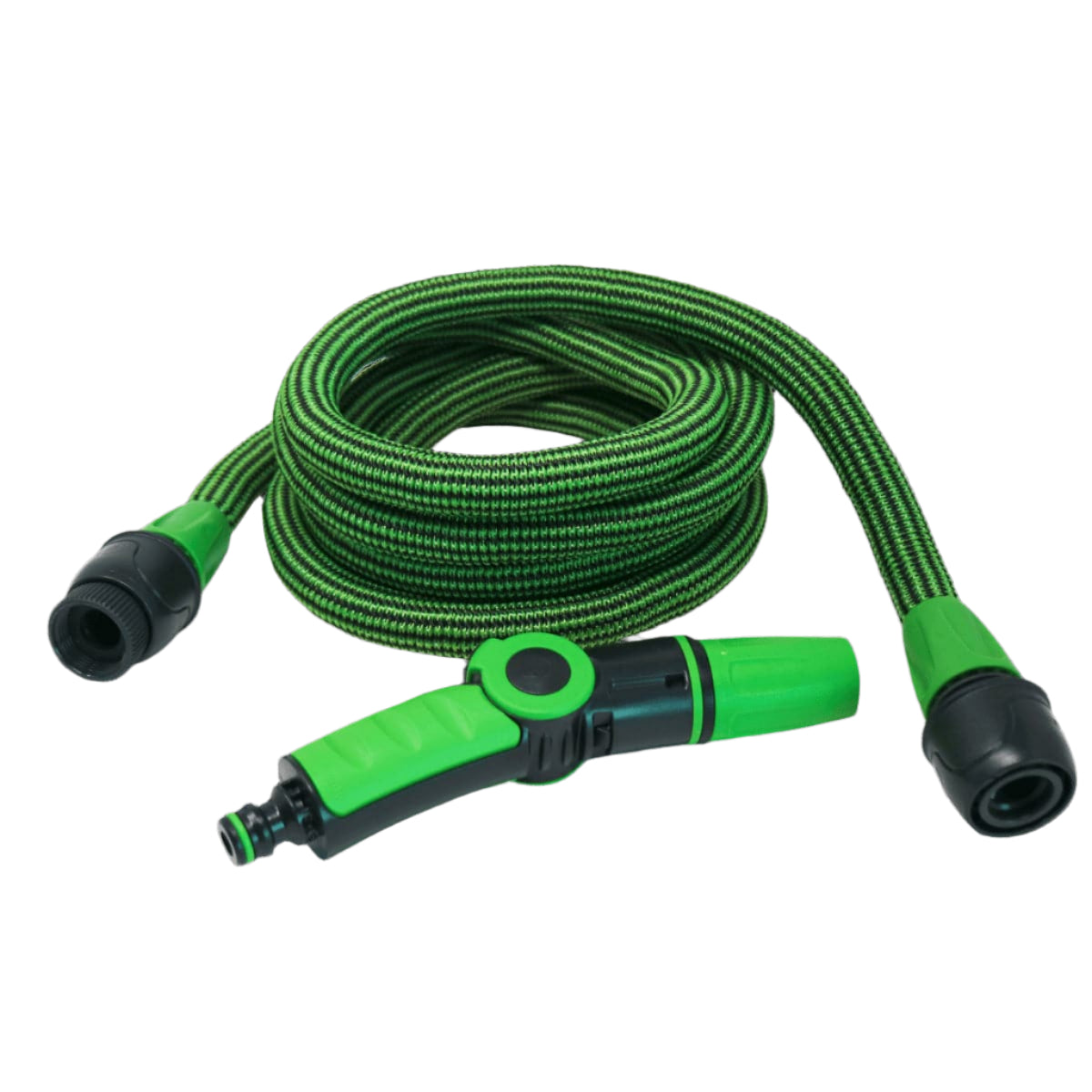 Bricocenter GEOLIA FABRIC EXTENSION HOSE 25M WITH 3JET COMPACT LANCE