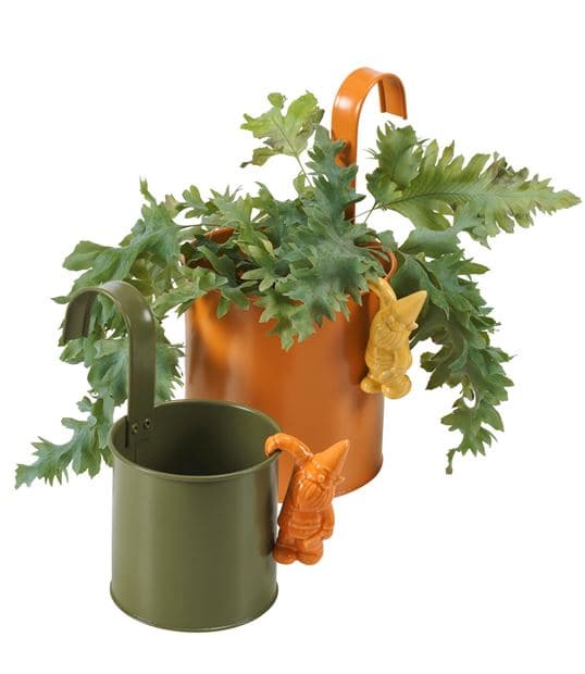 BALCONY HANGING POT Ø11CM 5COL - best price from Maltashopper.com CS669760