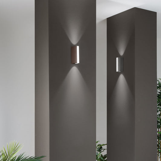 WALL LIGHT RAY ALUMINIUM GREY 20X8,5X7,8CM LED 14W NATURAL LIGHT IP54