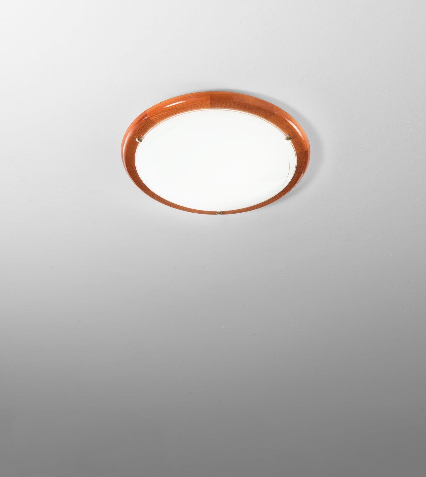 Bricocenter D40 GLASS AND WOOD CEILING LAMP 2XE27=60W
