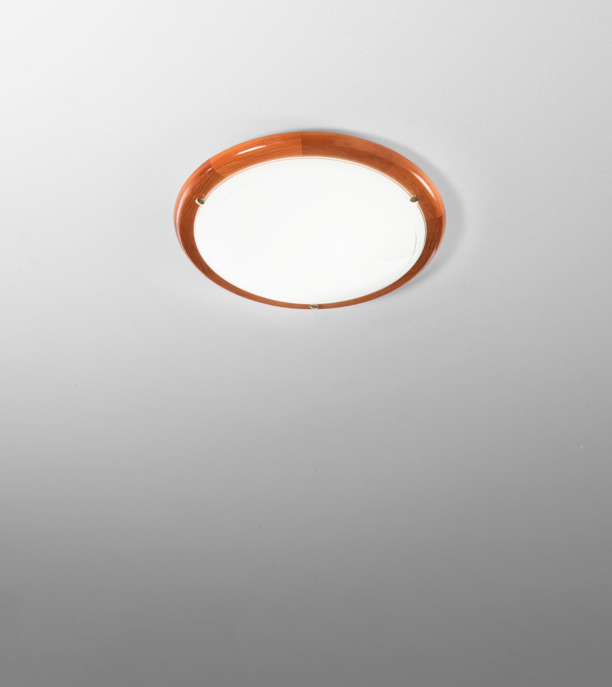 Bricocenter D40 GLASS AND WOOD CEILING LAMP 2XE27=60W