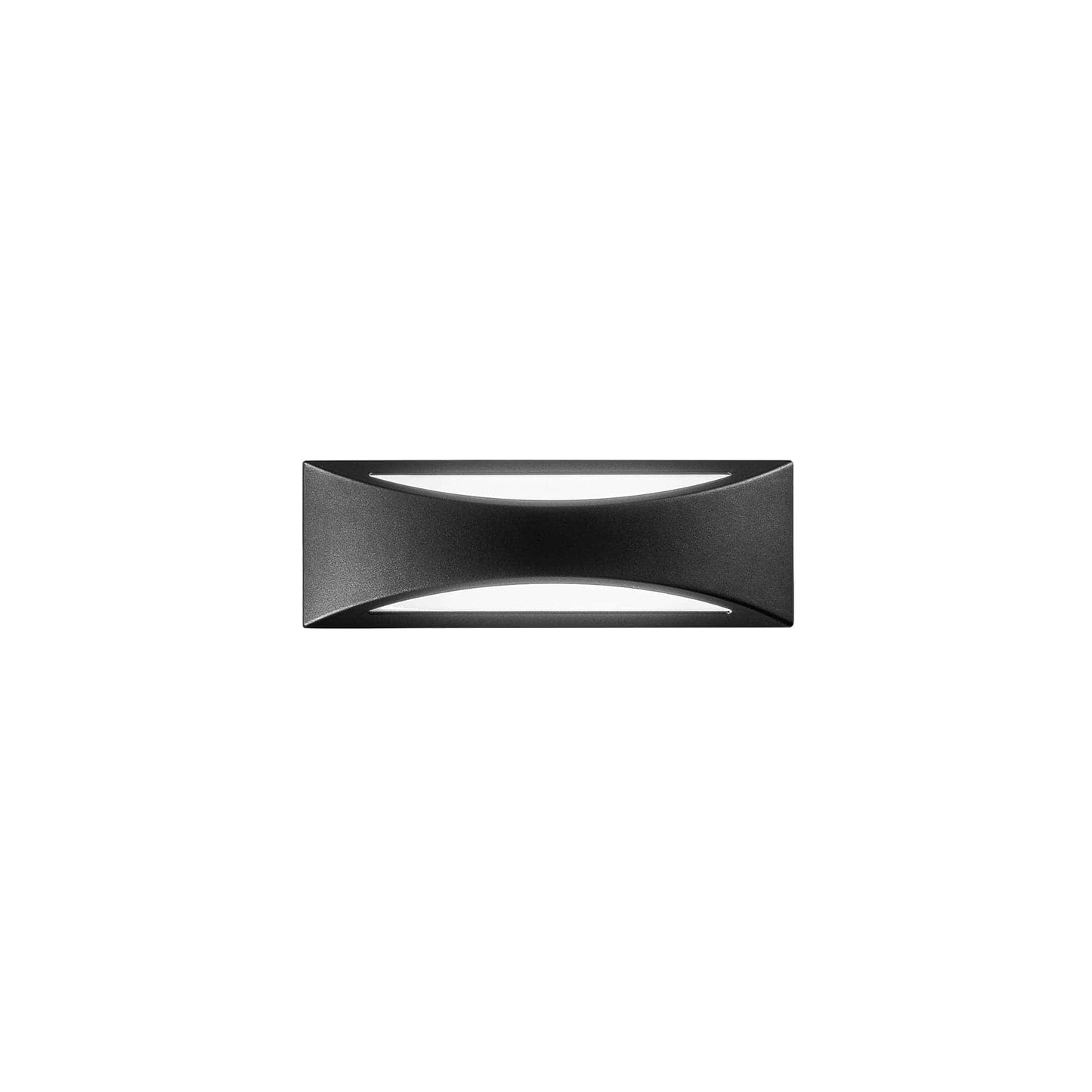 Bricocenter WEISS ALUMINIUM WALL LIGHT BLACK 36X12X11,3 CM LED 16W CCT IP65