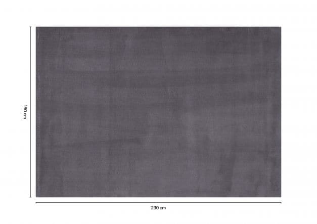 Bricocenter SKY GREY LONG PILE CARPET 160X230CM