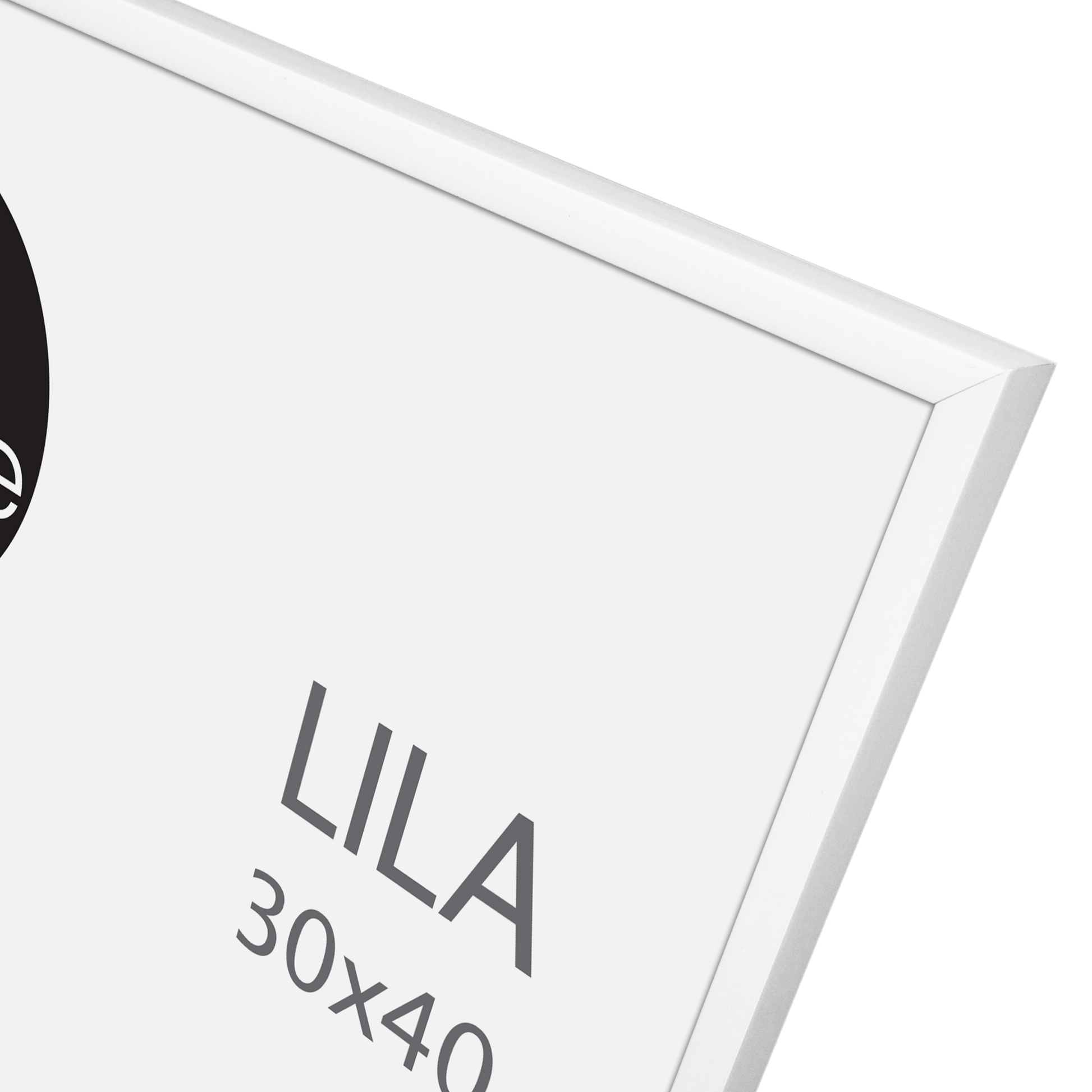 Bricocenter LILA 30X40 CM PVC WHITE FRAME