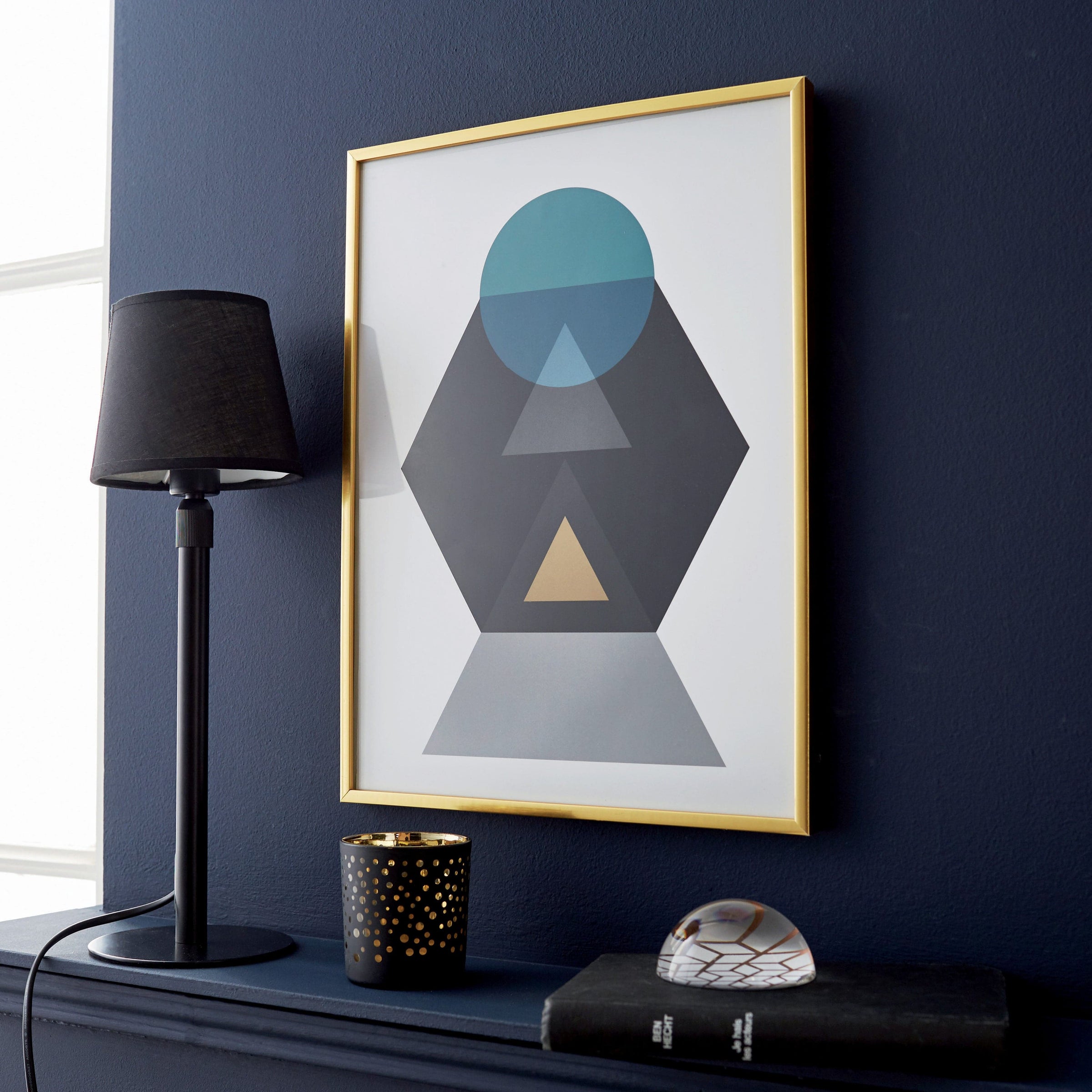 Bricocenter LILA 21X29.7 CM PVC GOLD FRAME